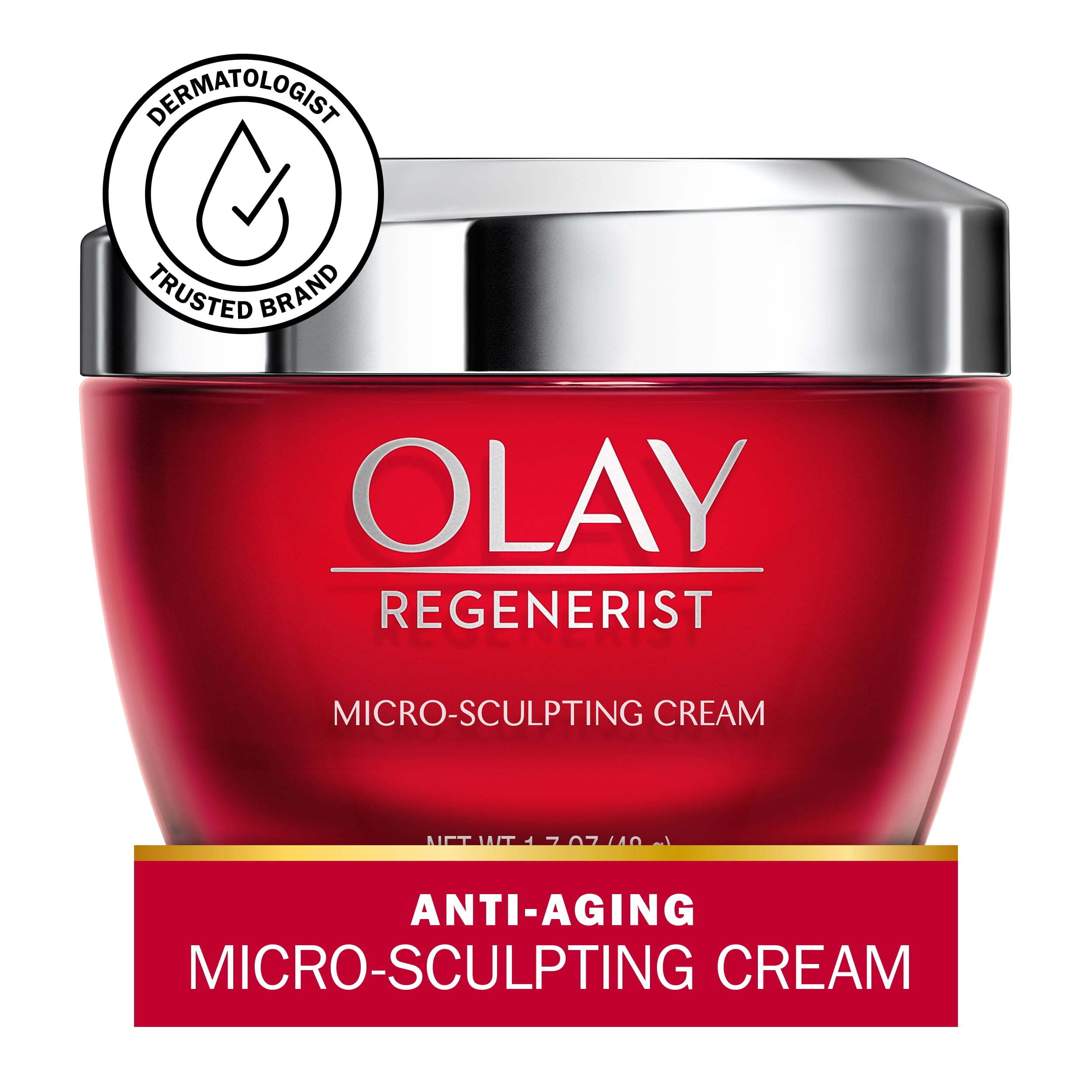 Olay Skincare Regenerist Micro-Sculpting Cream, Facial Moisturizer for All Wrinkles, 1.7 oz - image 1 of 12