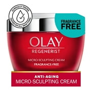 Olay Skincare Regenerist Micro-Sculpting Wrinkle Cream Facial Moisturizer, Fragrance-Free, 1.7 oz
