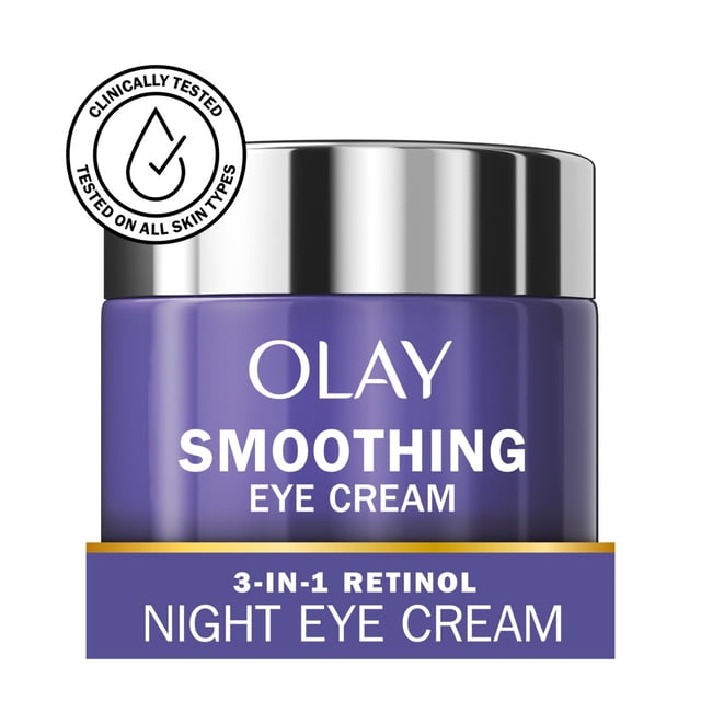 Olay Retinol 24 Night Eye Cream Skin Care Moisturizer, Brightening for ...