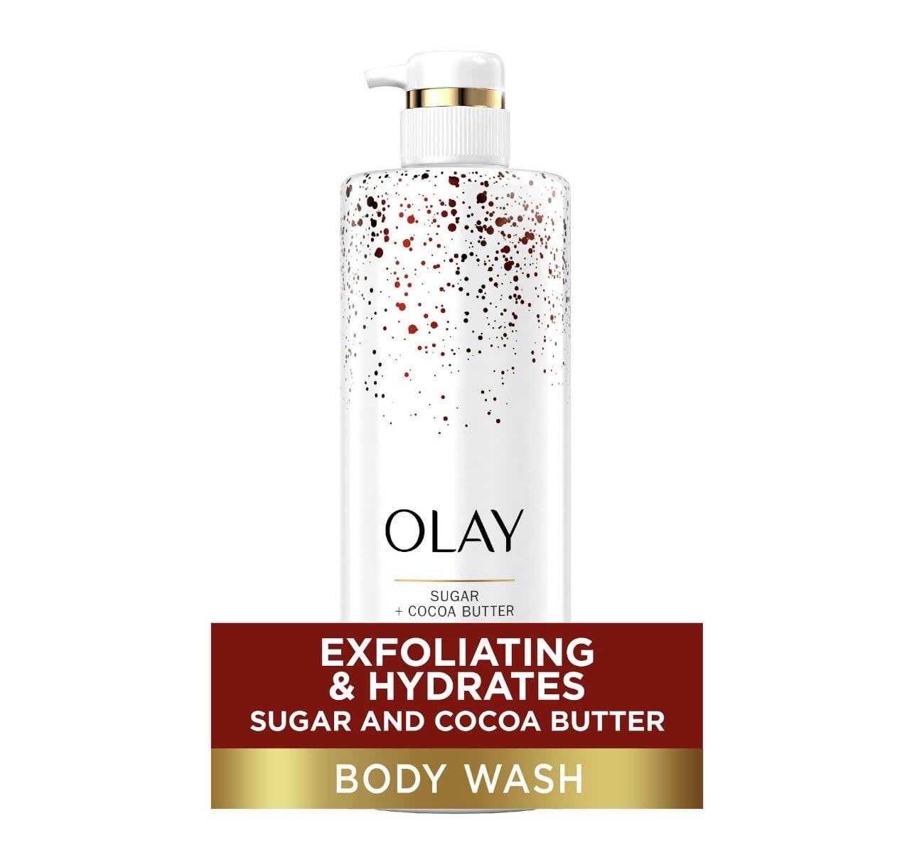 Olay Sugar + Cocoa Butter Body Wash, 20 Fl Oz