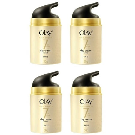 Olay Total Effects 7 in One Day Cream Normal SPF 15, 50g (1.7 oz) (Pack of 4)
