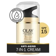 Olay Total Effects Face Moisturizer SPF 15, Combination Skin, Fragrance-Free, 1.7 fl oz