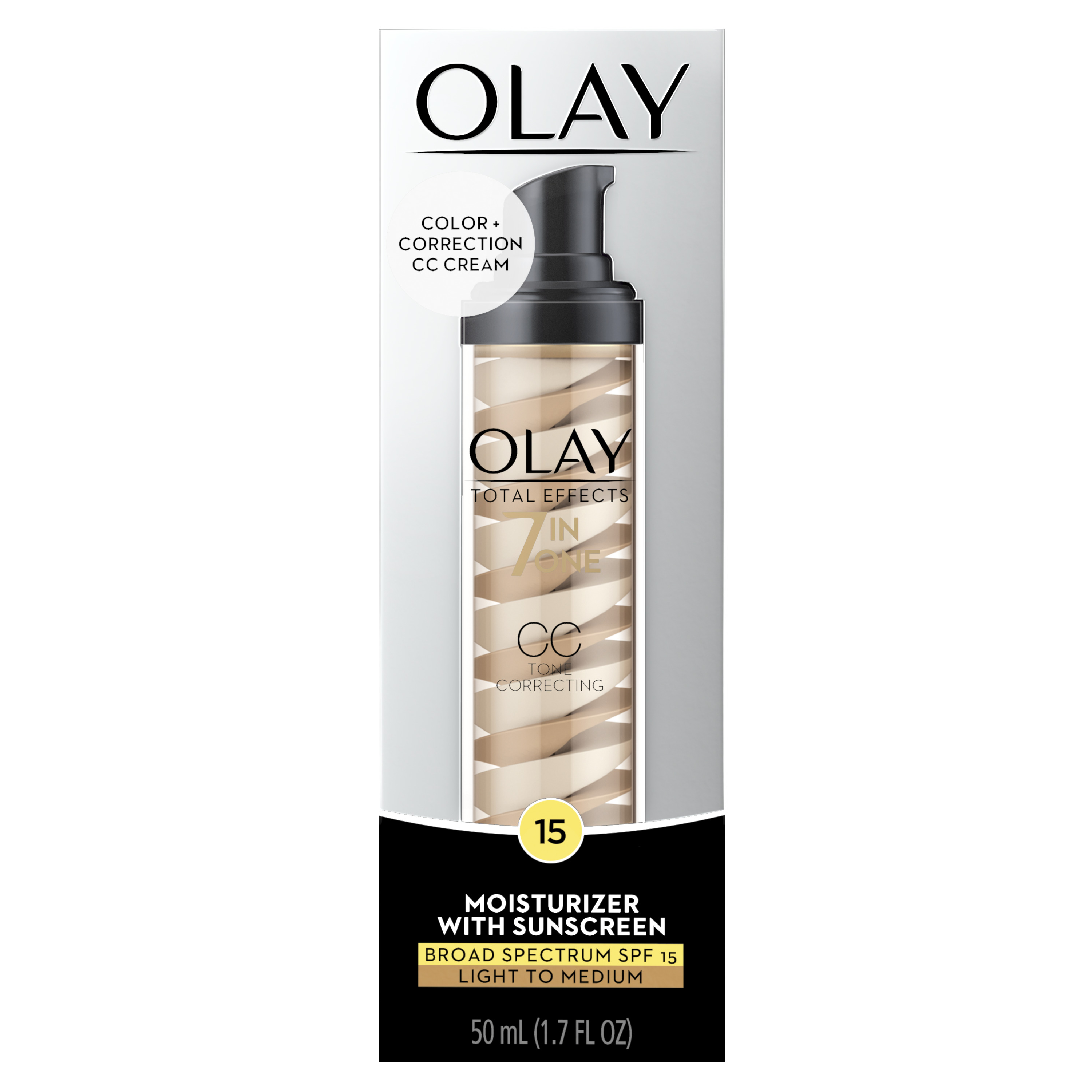 Olay Total Effects Skin CC Cream, Tone Correcting, SPF 15, 1.7 Fl Oz - image 1 of 8