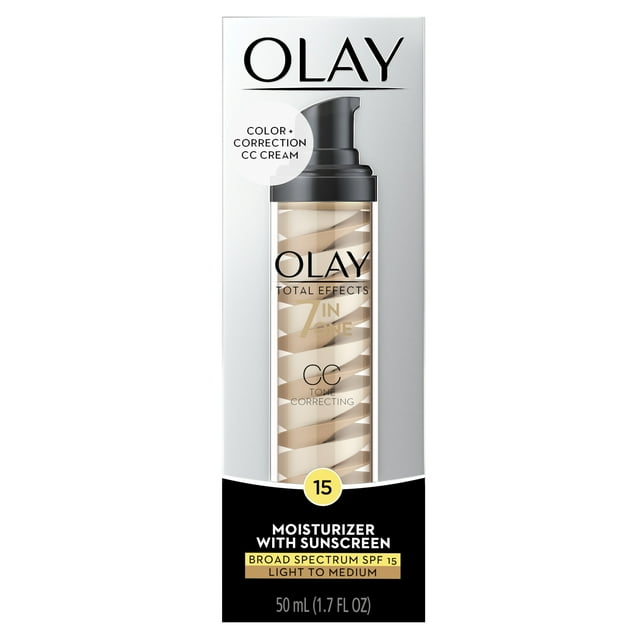 Olay Total Effects Skin CC Cream, Tone Correcting, SPF 15, 1.7 Fl Oz
