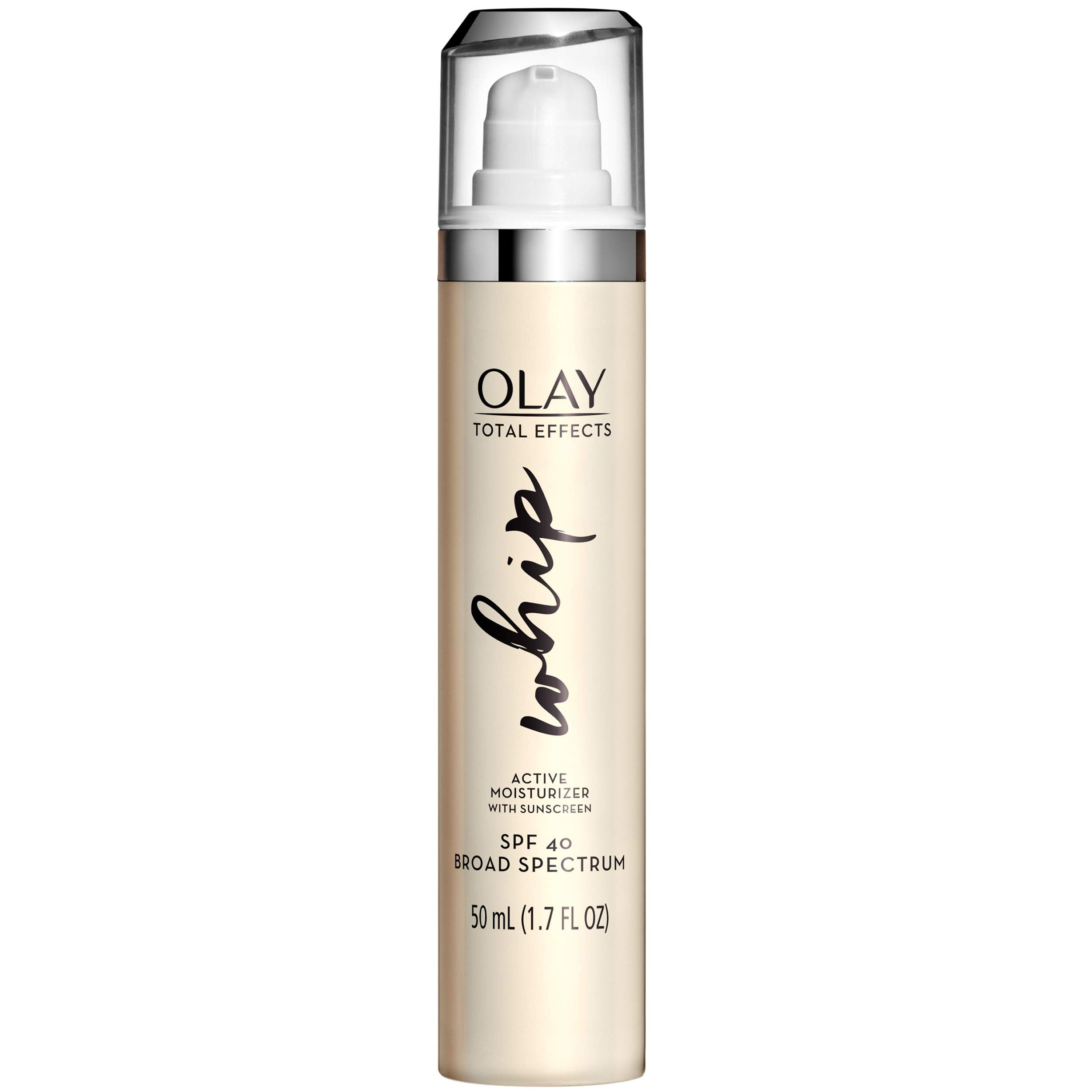 Olay Total Effects Whip Face Moisturizer With Sunscreen Spf 40, 1.7 Fl