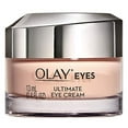 thumbnail image 1 of Olay Ultimate Eye Cream for Wrinkles, Puffy Eyes + Dark Circles, 0.4 fl oz, 1 of 5