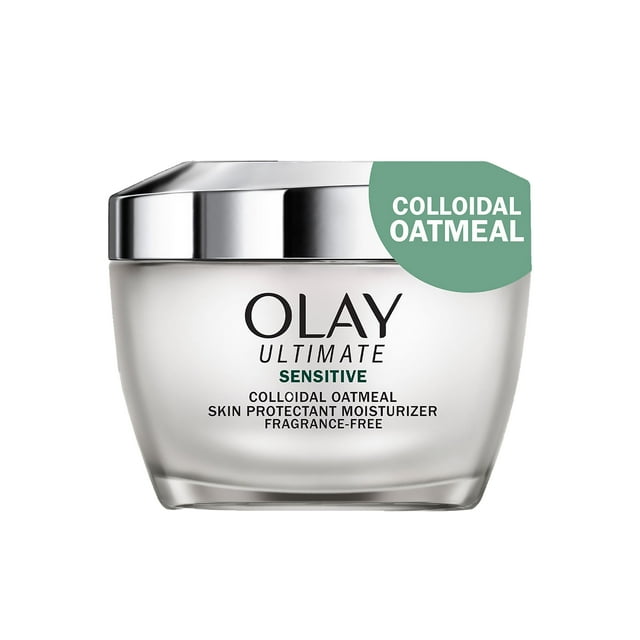 Olay Ultimate Soothing Face Moisturizer for Sensitive Skin, Fragrance-Free (1.7 oz)