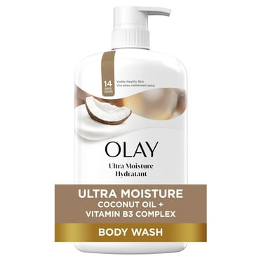 Olay Ultra Moisture Body Wash with Coconut Oil, 33 fl oz (1 pack)