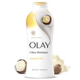thumbnail image 1 of Olay Ultra Moisture Body Wash with Shea Butter, Vitamin B3 and Hyaluronic Blend, 22 fl oz, 1 of 3