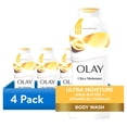 thumbnail image 1 of (4 pack) Olay Ultra Moisture Body Wash with Shea Butter, 22 fl oz, 1 of 12
