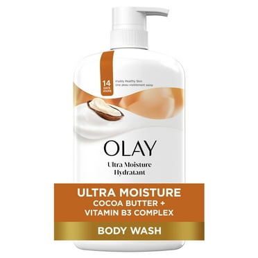 Olay Ultra Moisture Women's Body Wash with Cocoa Butter, 33 fl oz