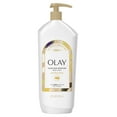 thumbnail interactive-video image 1 of Olay Ultra Rich Moisture Hydrating Body Lotion with Shea Butter, 18 fl oz, 1 of 8