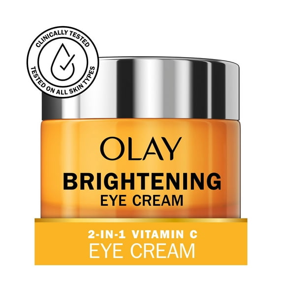 Olay Vitamin C + Peptide 24 Eye Cream, Fragrance-Free, Dry Skin, 0.5 oz