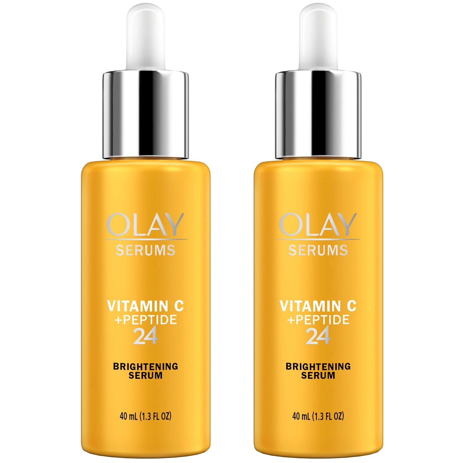Olay Vitamin C + Peptide 24 Serum, 1.3 Ounce (Pack of 2) - image 1 of 5