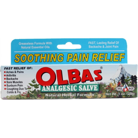 Olbas Analgesic Salve with Soothing Vapor Action, 1 oz, 3 Pack