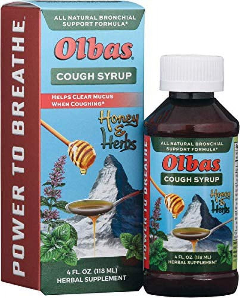 Olbas Soothe Remedies Natural Cough Syrup, Herbal Extracts & Pure