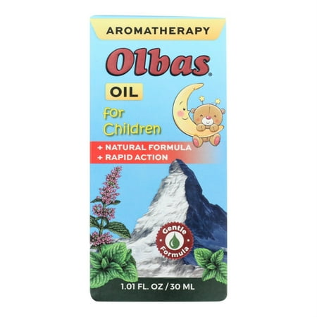 Olbas 2490605 1.01 fl oz Aromatherapy Inhalant Oil for Childrens