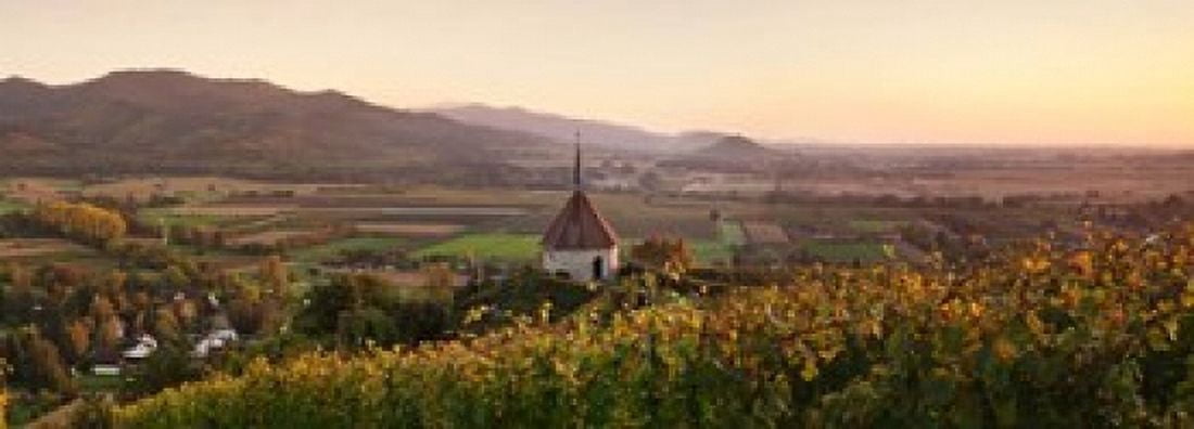 Olbergkapelle Chapel Black Forest Baden-Wurttemberg Germany Canvas Art - Panoramic Images (34 x 12)