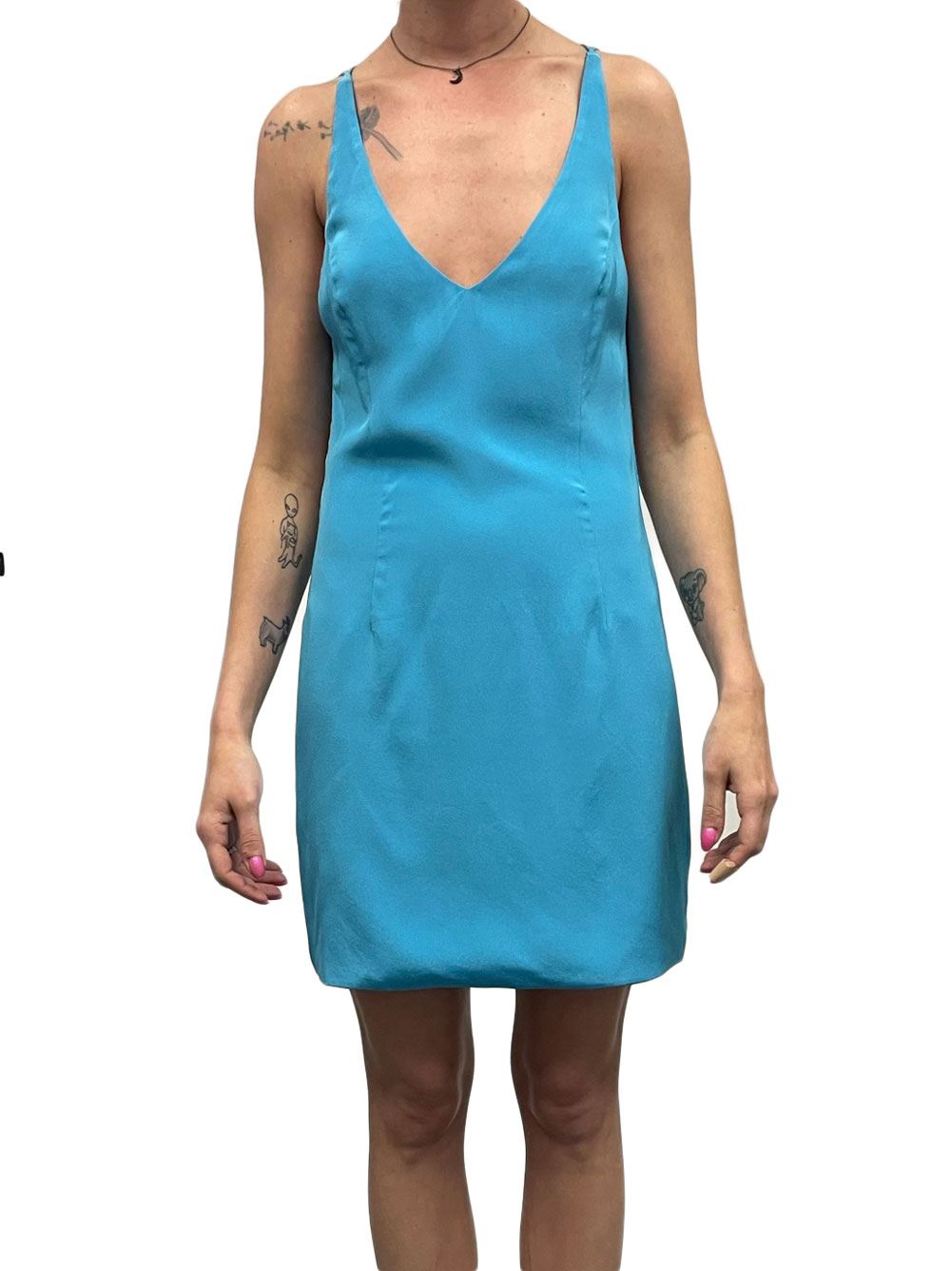 blue strapless corset dress Blue Mini Dress | Short Casual Dresses main image 0