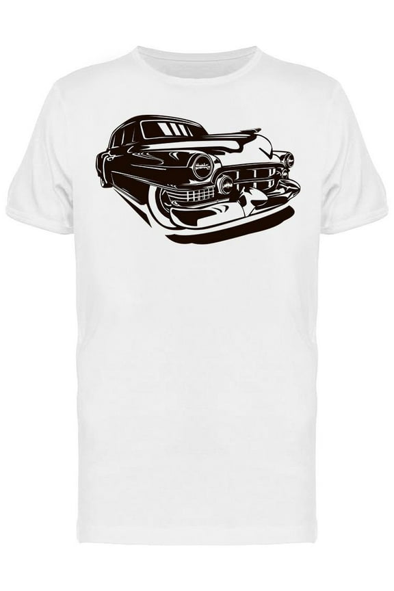 Old American Muscle Car T-Shirt Men -Image by Shutterstock, Male x-Large