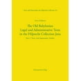thumbnail image 1 of Texte Und Materialien: The Old Babylonian Legal and Administrative Texts in the Hilprecht Collection Jena : Part 1: Texts, Seal Impressions, Studies. Part 2: Indexes, Bibliography, Plates (Series #10) (Hardcover), 1 of 1