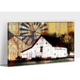 thumbnail image 1 of Old Barn Canvas Wall Art, Farm Sweet Farmhouse Wall Art Barn Windmill Rustic Vintage Paintings Pictures, Framed Artwork for Living Room Bedroom Wall Decoration 12x18 Inch, 1 of 6