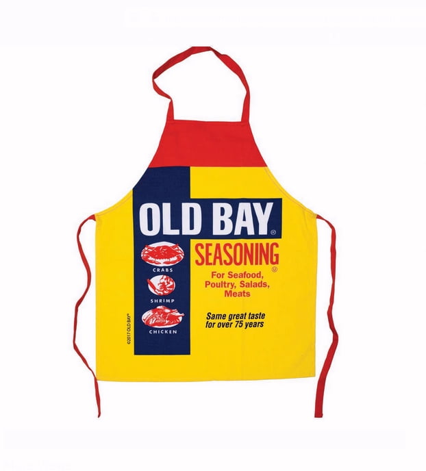 Old Bay Can Logo Apron