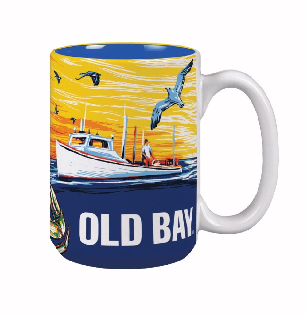 Old Bay Harbor Scenes Can Coffee Soup Mug - Walmart.com