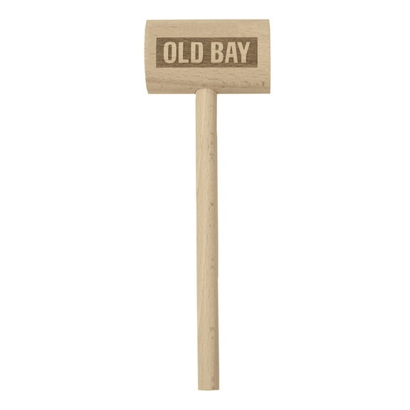Old Bay Seafood Seasoning Wooden Crab Mallet