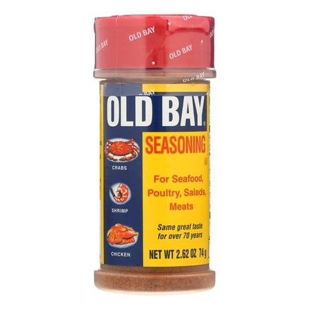 Old Bay Seasoning, For Seafood, Poultry, Salads, and Meats, 2.62 Oz