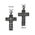 thumbnail image 1 of Old Believer Soldiers Cross, Large Sterling Silver Pectoral (No Chain), 1 of 5