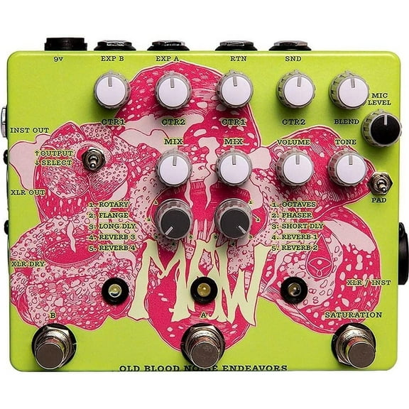 Old Blood Noise Endeavors Maw XLR Microphone Effects Pedal