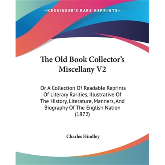Old Book Collector's Miscellany V2