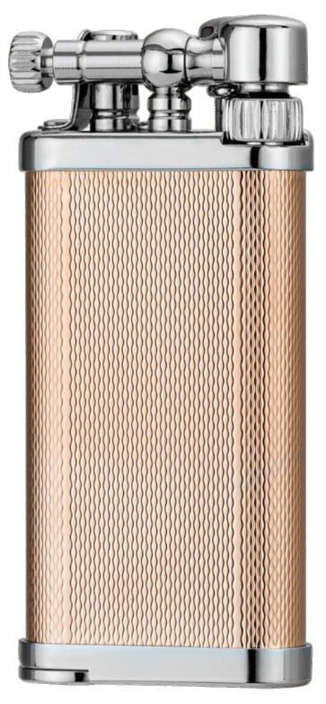 Old Boy IM Corona Butane Pipe Lighter 90 Degree Adjustable Flame Rose Gold 1205