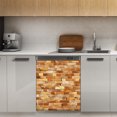 thumbnail image 1 of Old Brick Wall Dishwasher Magnet Cover Decorative Sticker for Home Cabinet Kitchen 23" x26", 1 of 5
