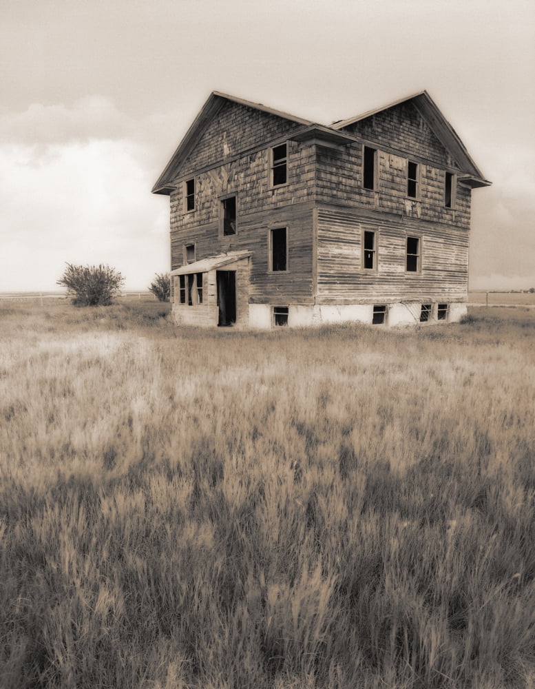 Old Building Robsart Saskatchewan Canada Canvas Art - Darwin Wiggett Design Pics (13 x 17)