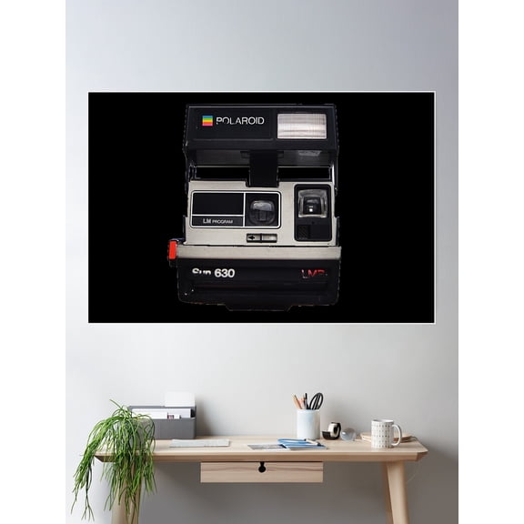 Old Camera Poster Wall Art, Modern Wall Decor For Living Room Bedroom, 8x12 UNFRAMED