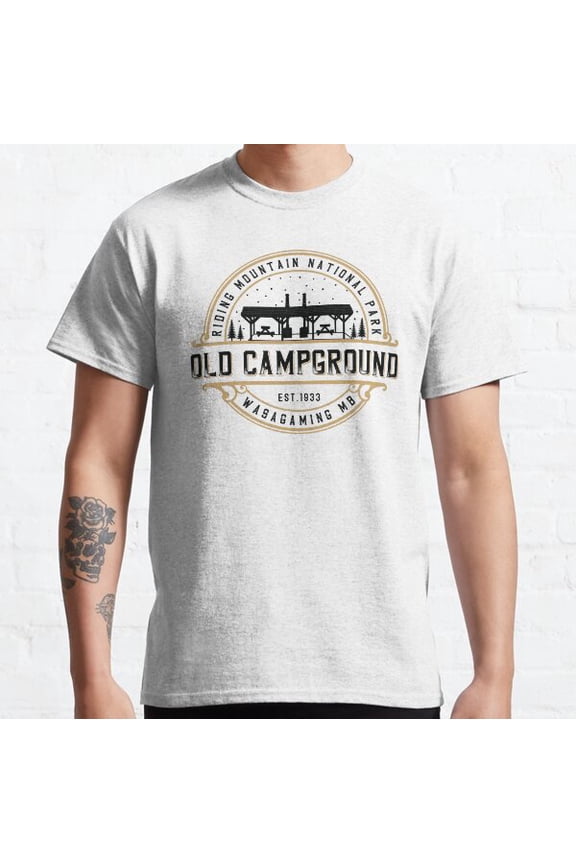 Old Campground Cookshack Wasagaming Classic T-shirt
