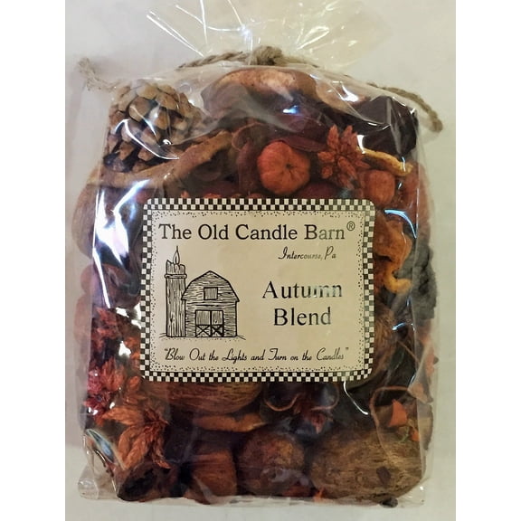 Old Candle Barn Autumn Blend 4 Cup Bag - Perfect Fall Decoration or Bowl Filler - Beautiful Autumn Scent