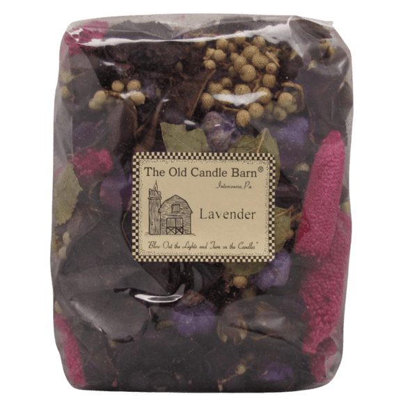 Old Candle Barn Lavender Potpourri Large Bag - Perfect For Spring, Summer, Fall, and Winter Decoration or Bowl Filler
