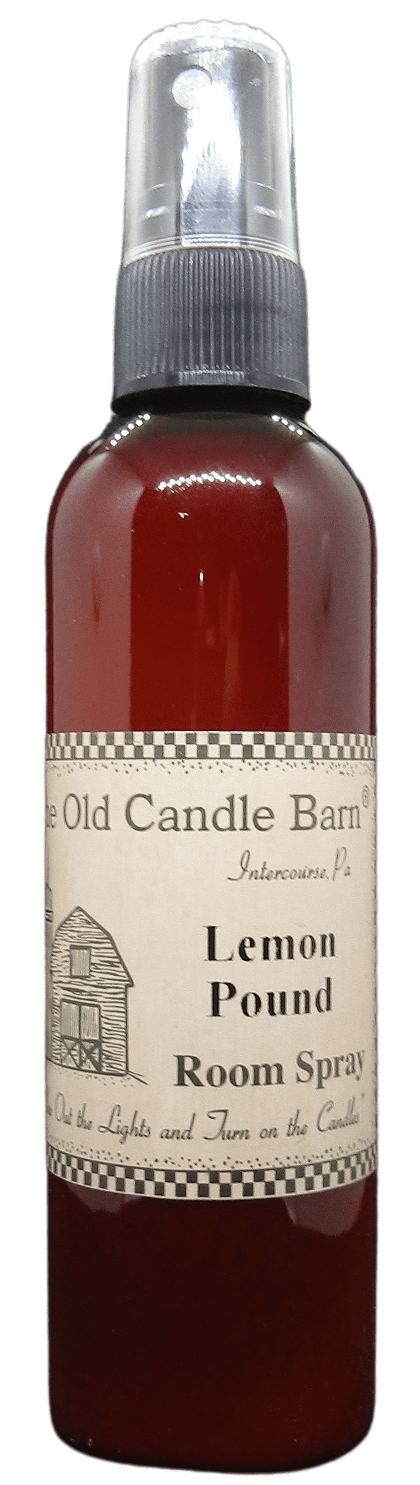 Old Candle Barn Lemon Pound Potpourri Room Spray Oil 4 Ounce Bottle