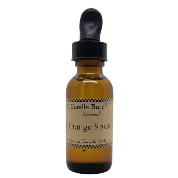 Old Candle Barn Orange Spice Potpourri Refresher Oil 1 Ounce Bottle