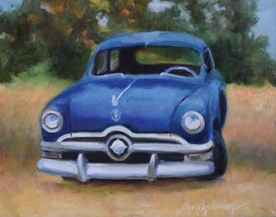 Old Car Canvas Art - Cheri Wollenberg (20 x 24)
