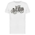thumbnail image 1 of Old Car Hand Drawn T-Shirt Men -Image by Shutterstock, Male XX-Large, 1 of 2