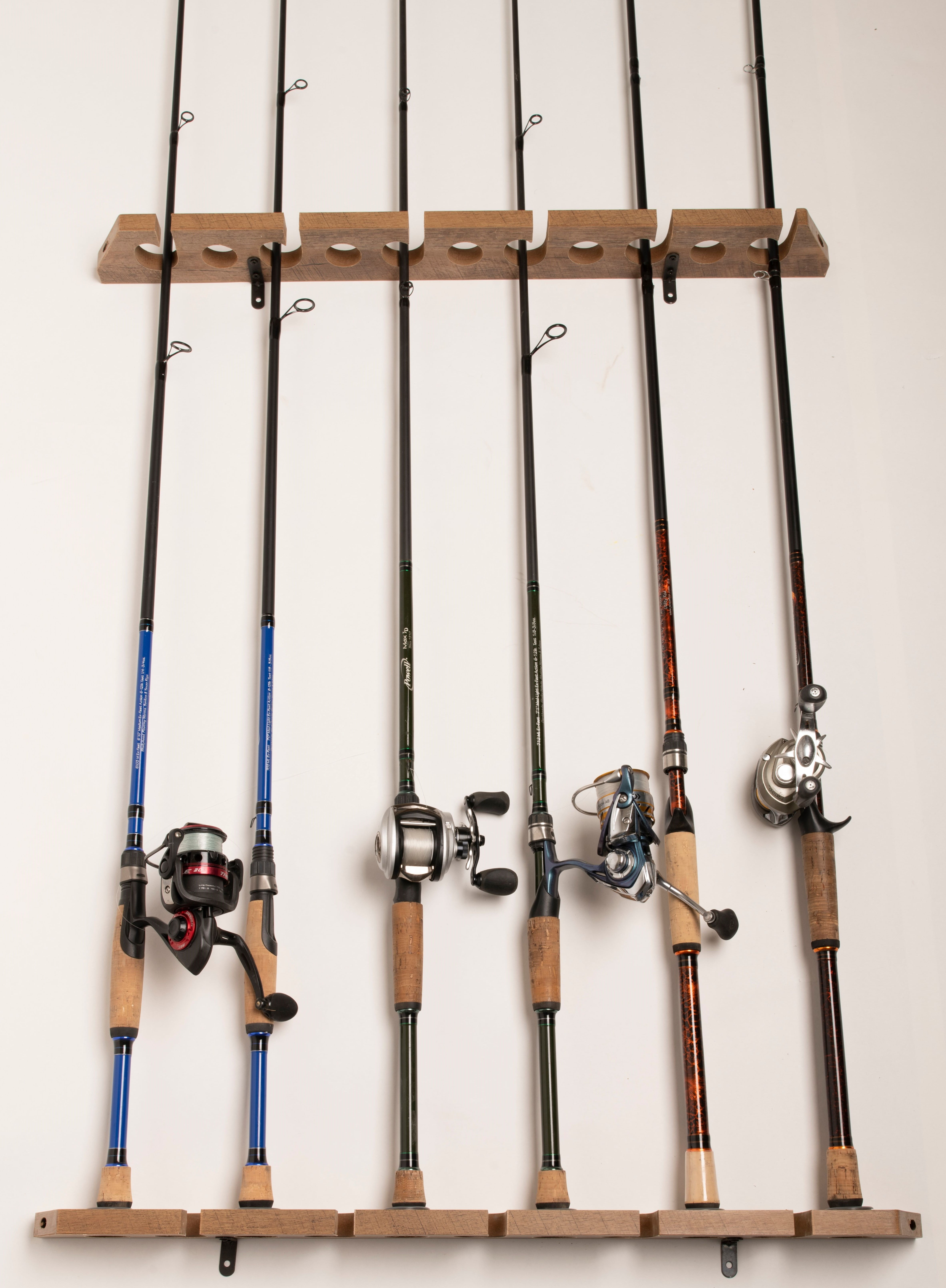 Old Cedar Outfitters Distressed 3 in 1 Rod Rack
