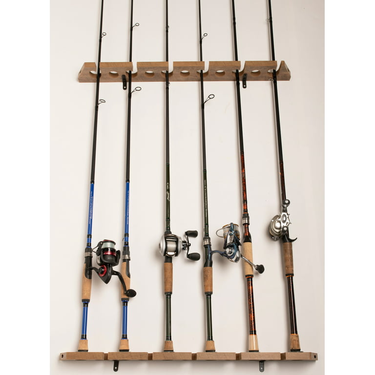 Old Cedar Outfitters Distressed 3 in 1 Rod Rack 