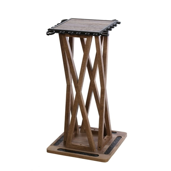 Old Cedar Outfitters Distressed Square Spinning Rod Rack