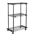 thumbnail image 1 of Old Cedar Outfitters Tackle Trolley with Adjustable Shelves and Racks to Store Up to 12 Fishing Rods, 1 of 6