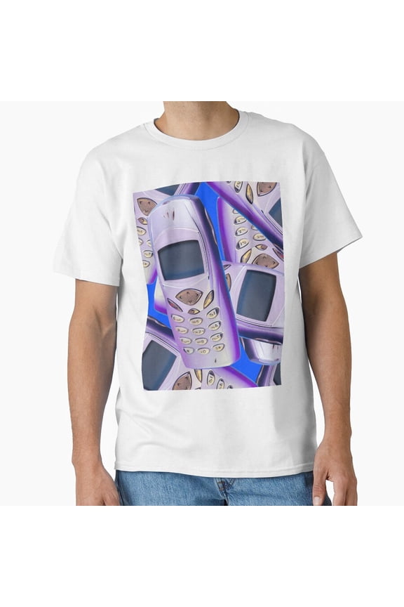Old Cell Purp Retro Tech T-Shirt