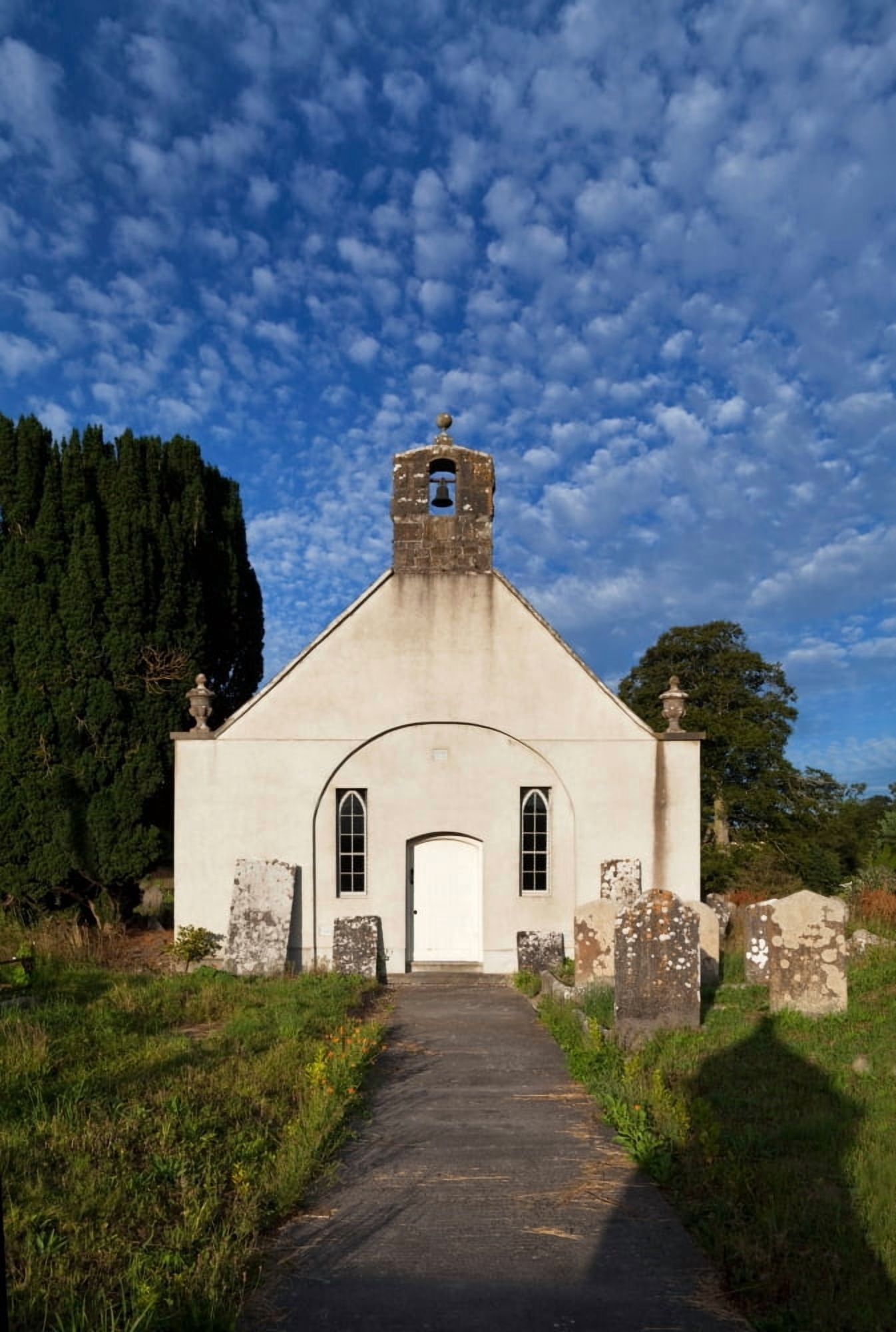 Old Church of Ireland church Fiddown County Kilkenny Ireland Canvas Art - Panoramic Images (36 x 24)